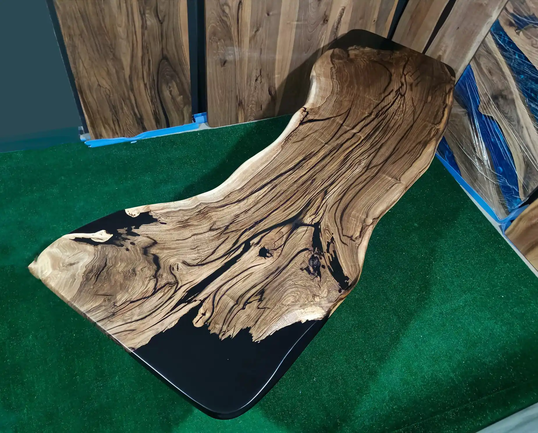 Industrial thickness planer smoothing wood surfaces | Professional woodworking equipment