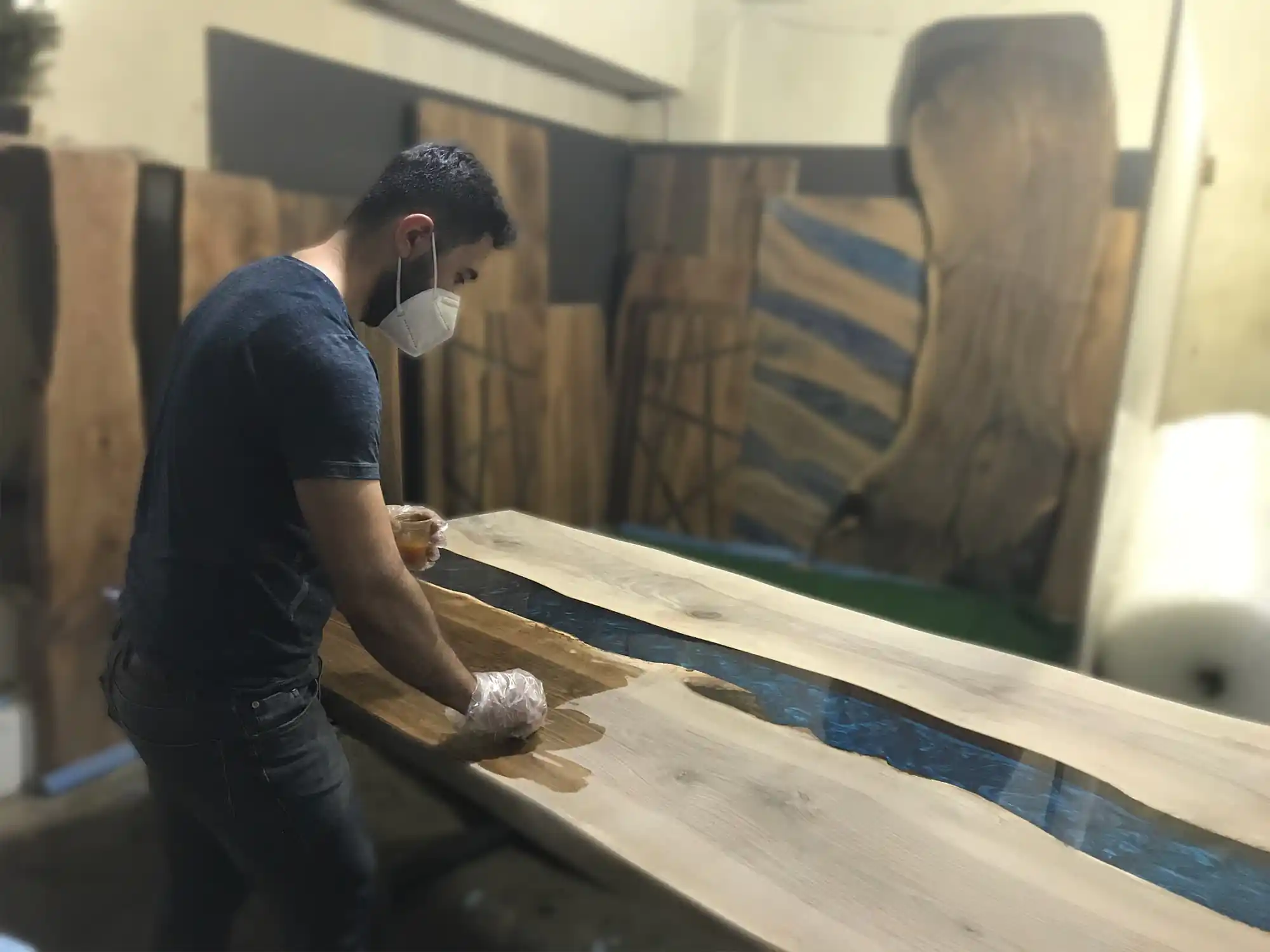 Zero-VOC Wood Sanding