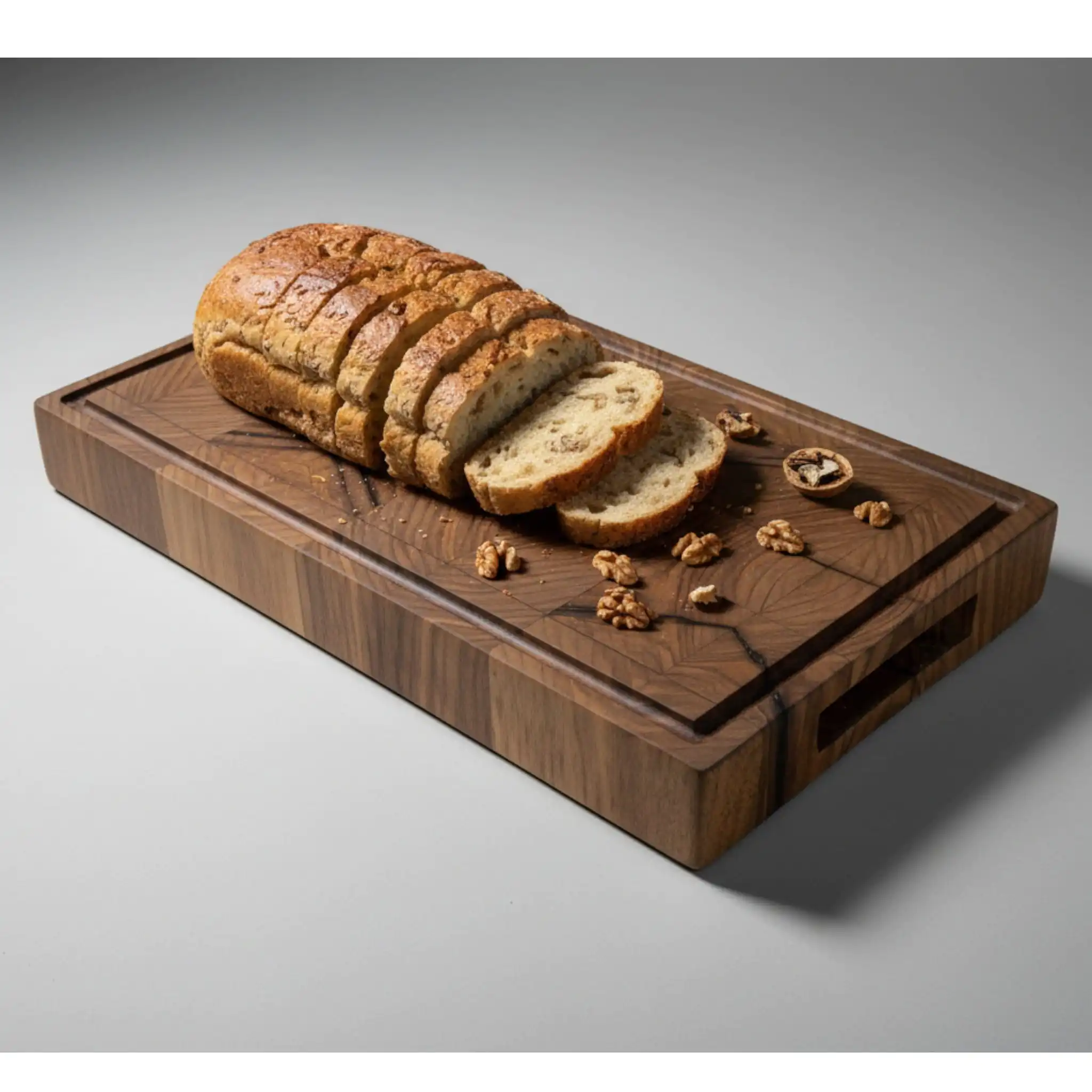 handcrafted hardwood end grain cutting board produced by WOWbyALP
