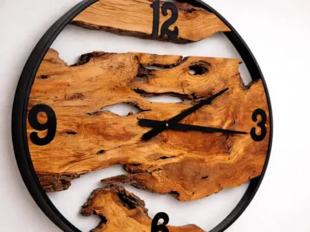 Oversized wall clock handcrafted in Ankara WOWbyALP